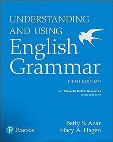 Understanding And Using English Grammar With Essential Online Resources 5Th Edition – PDF ebook