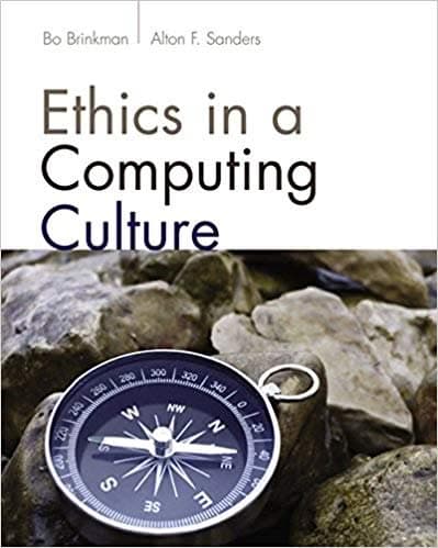 Ethics in a Computing Culture by William John Brinkman – PDF ebook