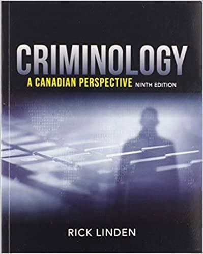 Criminology: A Canadian Perspective 9th Edition – PDF ebook
