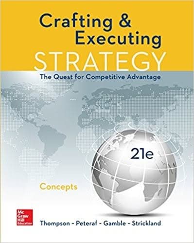 Crafting & Executing Strategy Concepts 21st Edition – PDF ebook