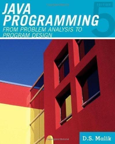 Java Programming From Problem Analysis To Program Design 5Th Edition – PDF ebook