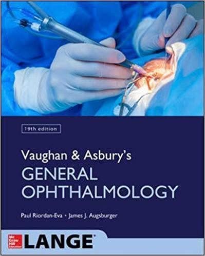 Vaughan Asburys General Ophthalmology 18Th Edition – PDF ebook