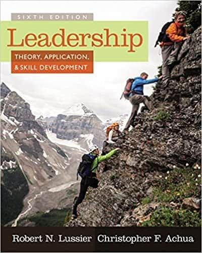 Leadership: Theory, Application and Skill Development (6th Edition) – PDF ebook