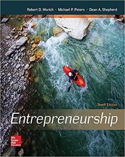 Robert Hisrich's Entrepreneurship (10th Edition) - (Irwin Management) – PDF ebook