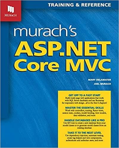 Murach's ASP.NET Core MVC – PDF ebook