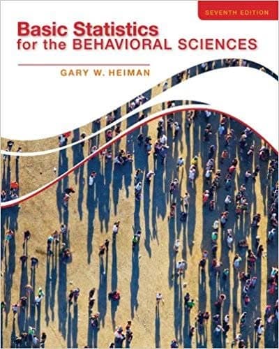 Basic Statistics for the Behavioral Sciences 7th Edition – PDF ebook
