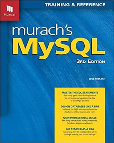 Murach's MySQL 3rd Edition by Joel Murach – PDF ebook