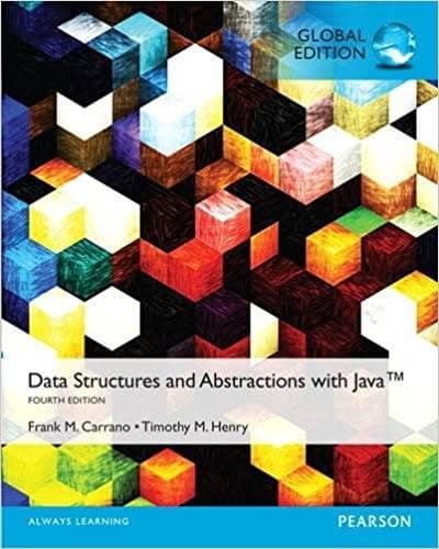 Data Structures and Abstractions with Java 4th Global Edition – PDF ebook