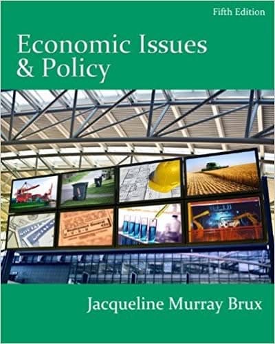 Economic Issues and Policy 5th Edition – PDF ebook