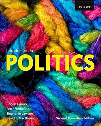 Introduction to Politics: Second 2nd Canadian Edition – PDF ebook