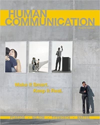 Human Communication 4Th Edition – PDF ebook
