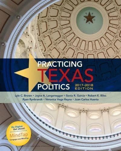 Practicing Texas Politics 2017 2018 – PDF ebook