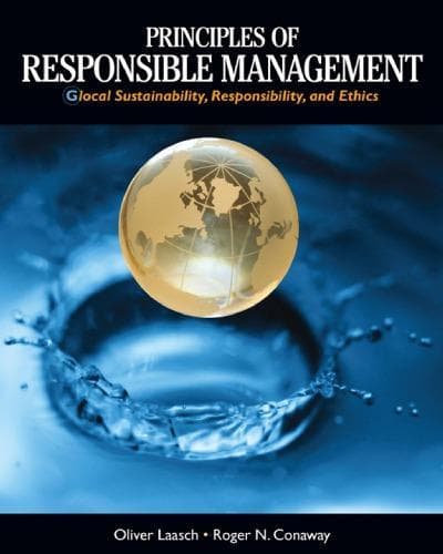 Principles Of Responsible Management Glocal Sustainability Responsibility And Ethics – PDF ebook
