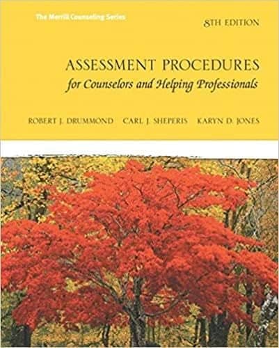 Assessment Procedures for Counselors and Helping Professionals (8th Edition) – PDF ebook