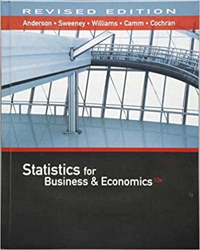 Statistics for Business and Economics (Revised 13th Edition) – PDF ebook