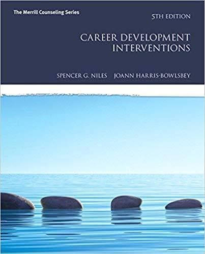 Career Development Interventions 5th – PDF ebook