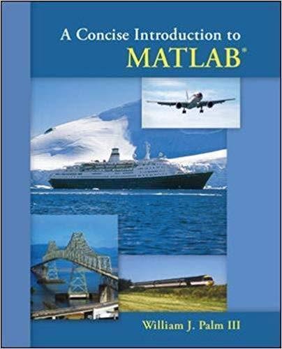 A Concise Introduction to Matlab 1st Edition – PDF ebook