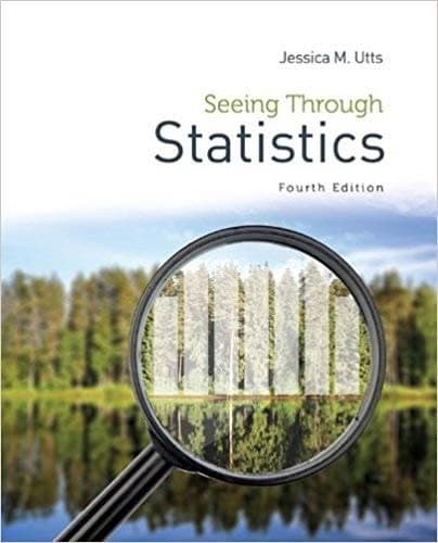 Seeing Through Statistics 4th Edition by Jessica M. Utts – PDF ebook