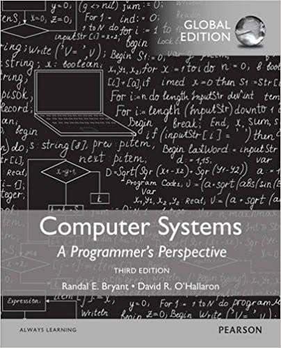 Computer Systems: A Programmer's Perspective 3nd Edition – PDF ebook