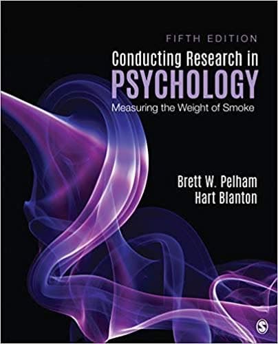 Conducting Research in Psychology: Measuring the Weight of Smoke 5th Edition – PDF ebook