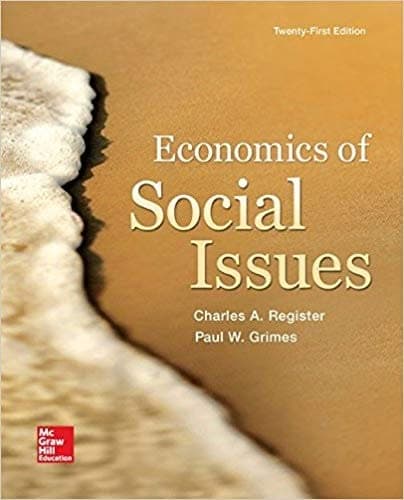 Economics of Social Issues 21st Edition – PDF ebook