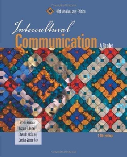 Intercultural Communication A Reader 14Th Edition – PDF ebook