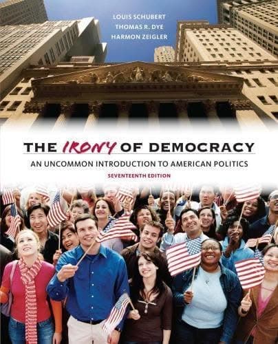 Irony Of Democracy 17Th Edition – PDF ebook