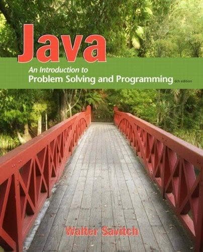 Java An Introduction To Problem Solving Programming 6Th Edition – PDF ebook