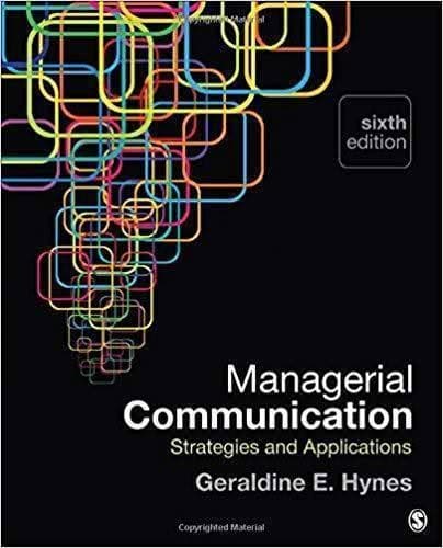 Managerial Communication Strategies And Applications 6Th Edition – PDF ebook