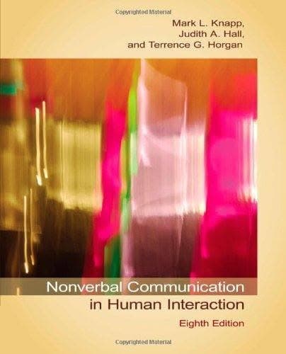 Nonverbal Communication In Human Interaction 8Th Edition – PDF ebook
