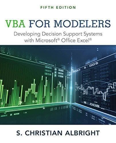 VBA For Modelers 5Th Edition – PDF ebook