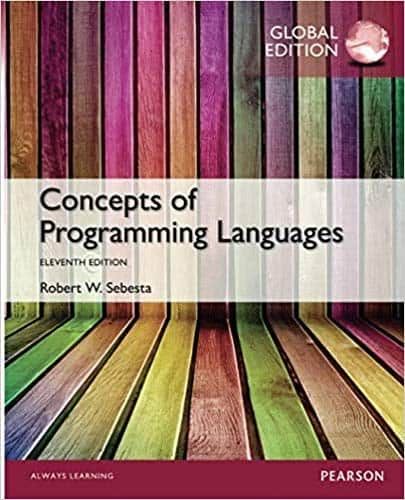Concepts of Programming Languages (11th Edition) - Global – PDF ebook