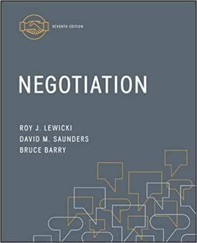 Negotiation 7Th Edition – PDF ebook