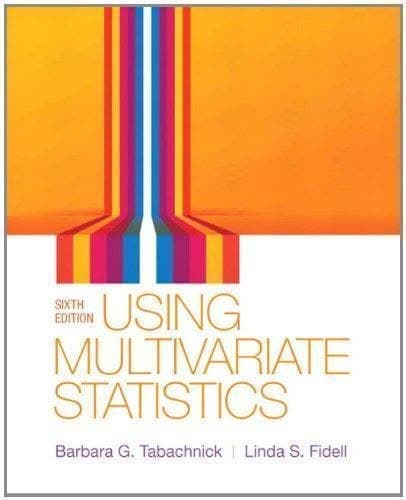 Using Multivariate Statistics 6Th Edition – PDF ebook