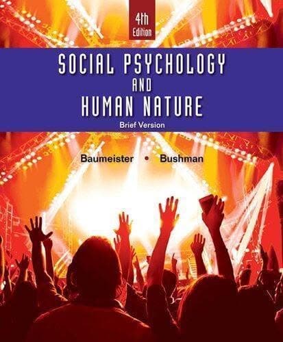 Social Psychology And Human Nature Brief – PDF ebook