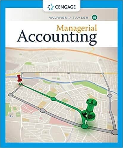 Managerial Accounting (15th Edition) – PDF ebook