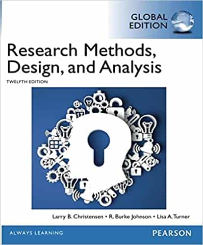 Research Methods, Design, and Analysis (12th Global Edition) – PDF ebook