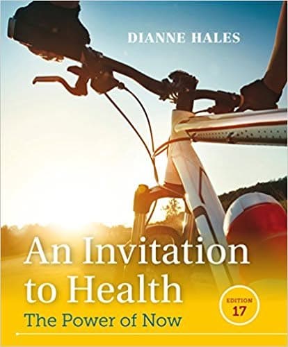 An Invitation to Health 17th by Dianne Hales – PDF ebook