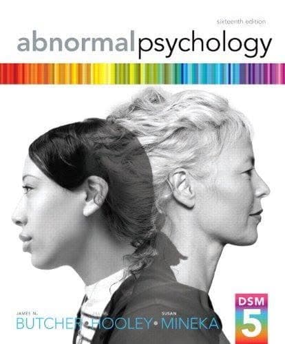 Abnormal Psychology 16Th Edition – PDF ebook