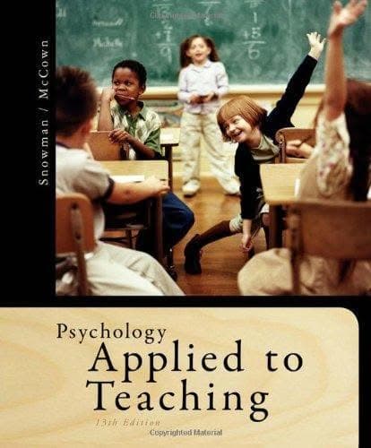 Psychology Applied To Teaching 13Th Edition – PDF ebook