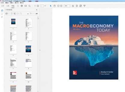 The Macro Economy Today 15 Edition by Bradley Schiller – PDF ebook