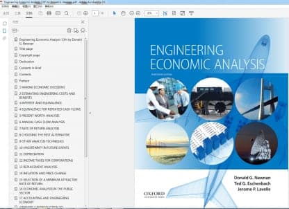 Engineering Economic Analysis 13th by Donald G. Newnan – PDF ebook