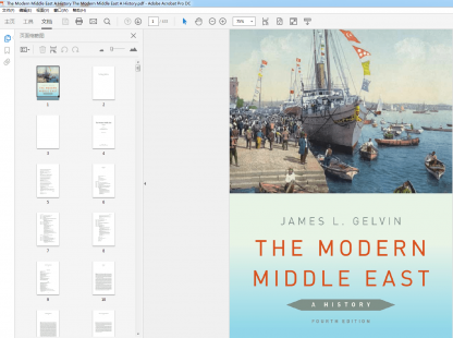 The Modern Middle East 4th by James L. Gelvin – PDF ebook