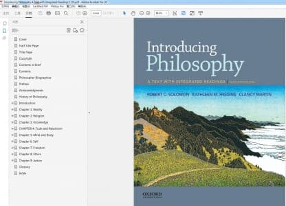 Introducing Philosophy: A Text with Integrated Readings 11th – PDF ebook