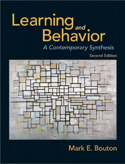 Learning and Behavior A Contemporary Synthesis 2nd by Mark E. Bouton – PDF ebook