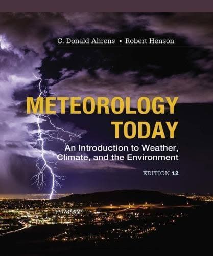 Meteorology Today 12th Edition – PDF ebook