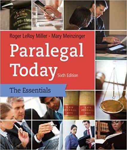 Paralegal Today: The Essentials (6th Edition) – PDF ebook