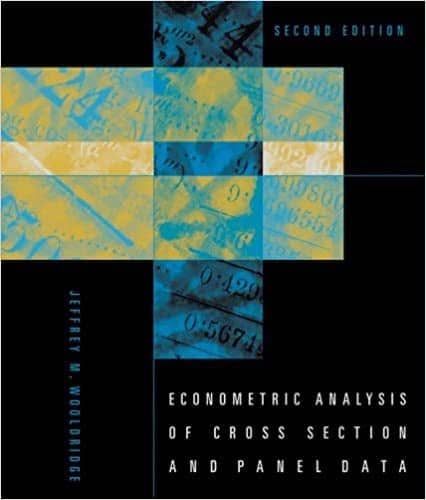 Econometric Analysis of Cross Section and Panel Data (2nd Edition) – PDF ebook