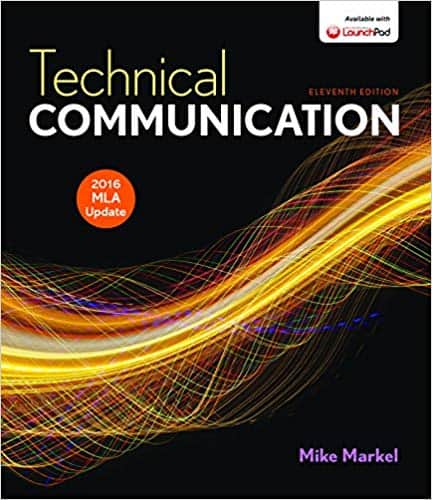 Technical Communication with 2016 MLA Update (11th Edition) PDF