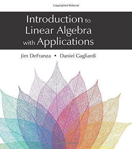 Introduction To Linear Algebra With Applications – PDF ebook